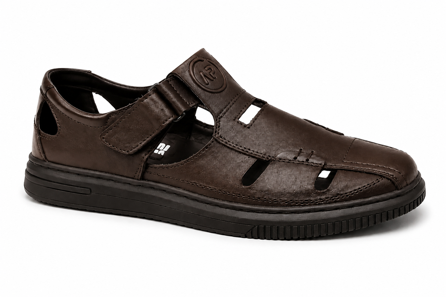 Sandales Orthopédiques Homme en Cuir Véritable – Confort et Élégance au Quotidien