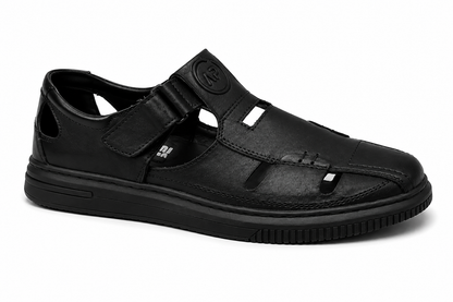Sandales Orthopédiques Homme en Cuir Véritable – Confort et Élégance au Quotidien