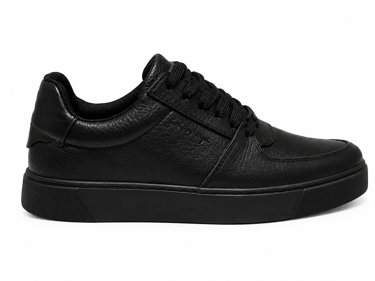 Basket Homme en Cuir Véritable – Élégance & Confort